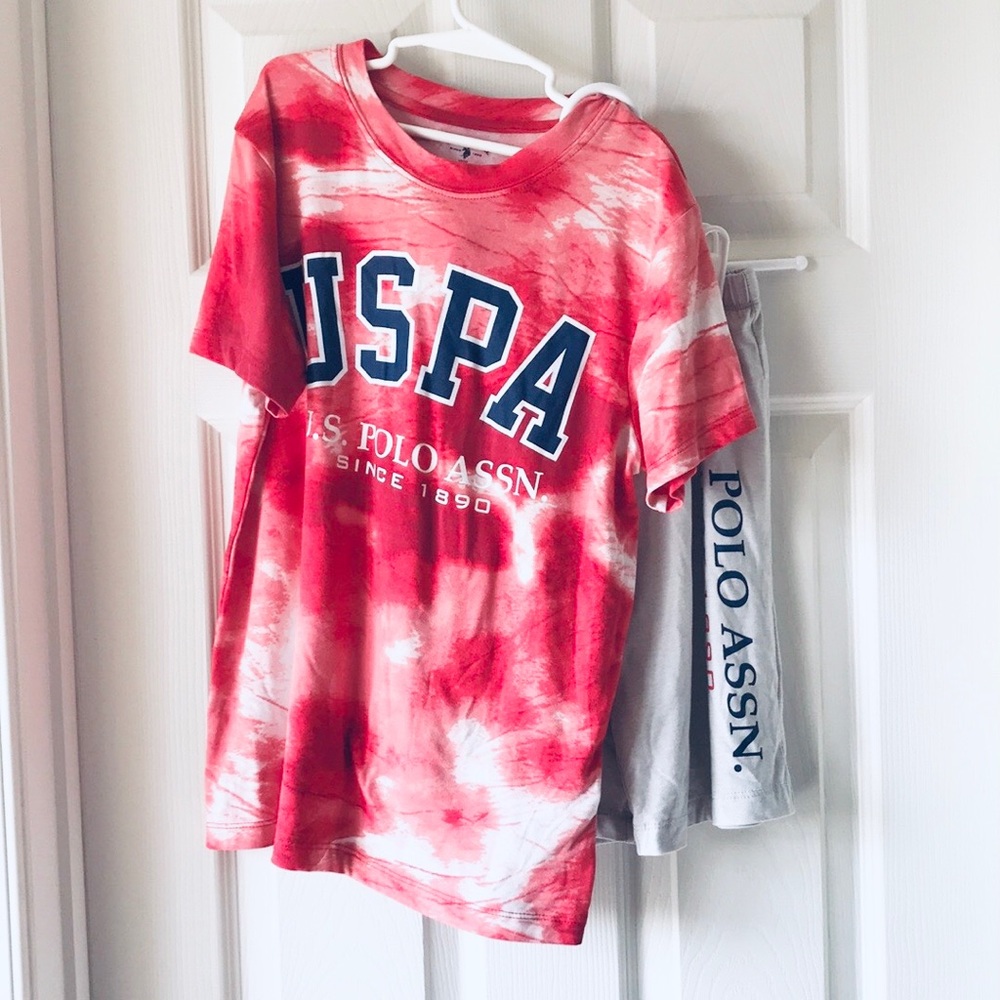 Boy U.S. Polo Assin. Top and Short Bundle